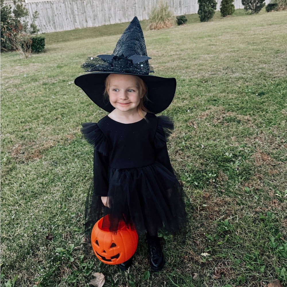 Kids Black Witch Costume